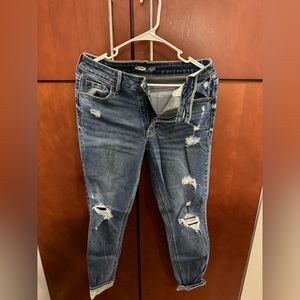 Old navy rock stair super skinny jean
